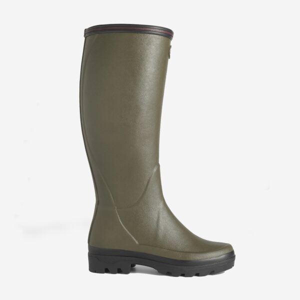 Le chemeau Ladies Giverny Jersey Lined Boots Vert 1973