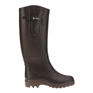 Aigle Ladies Aiglentine Wellington Boots - Brown