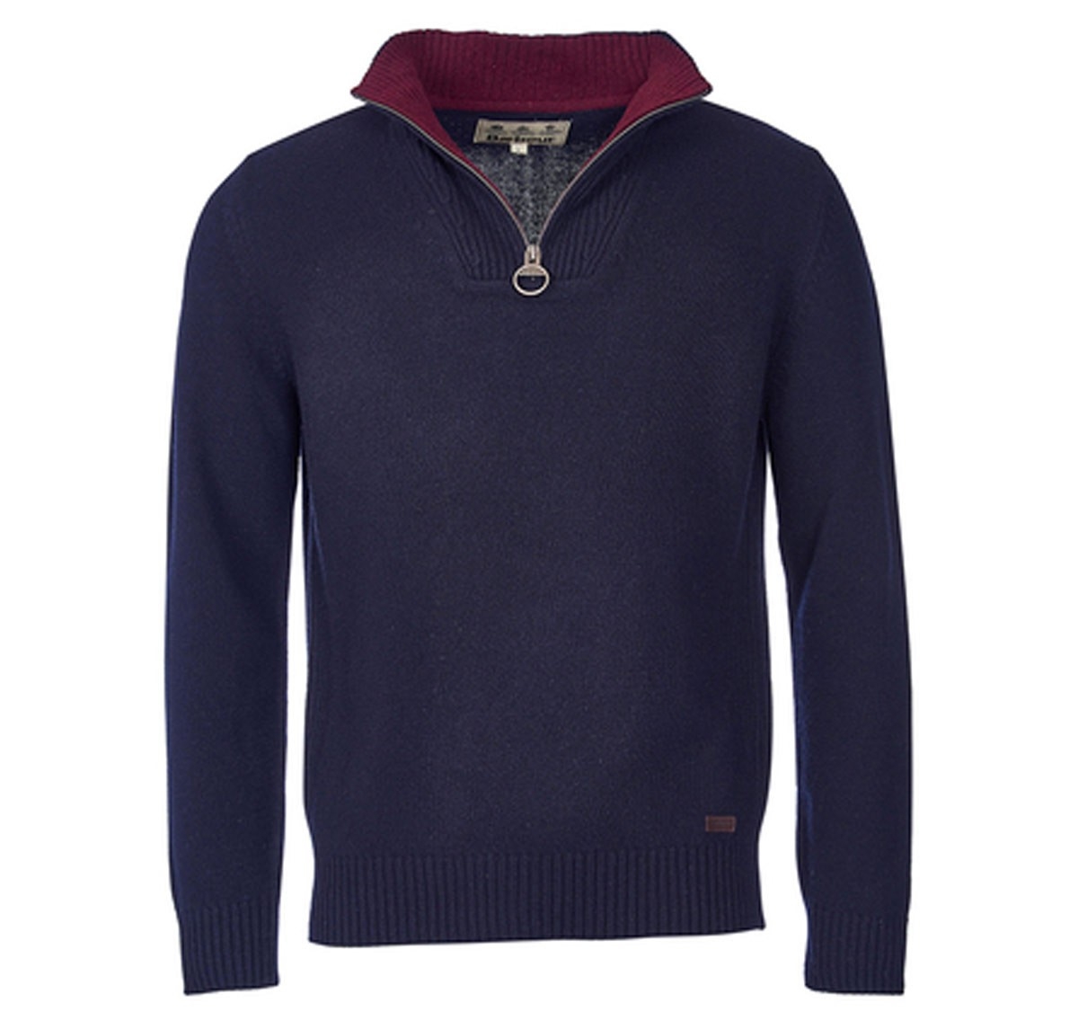 barbour nelson essential half zip jumper