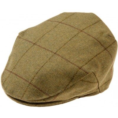 Alan Paine Rutland Childrens Teed Flat Cap - Lichen