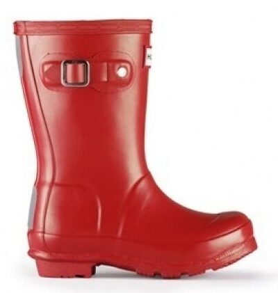Hunter Original Gloss Red Boots KIDS