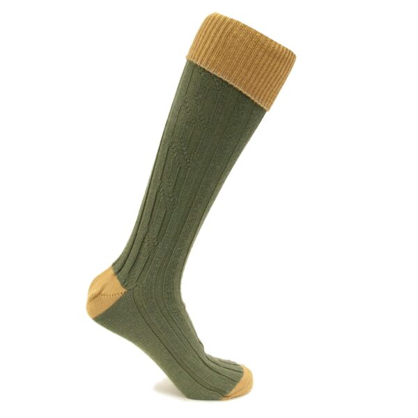 Alan Paine Mens Socks - Yellow