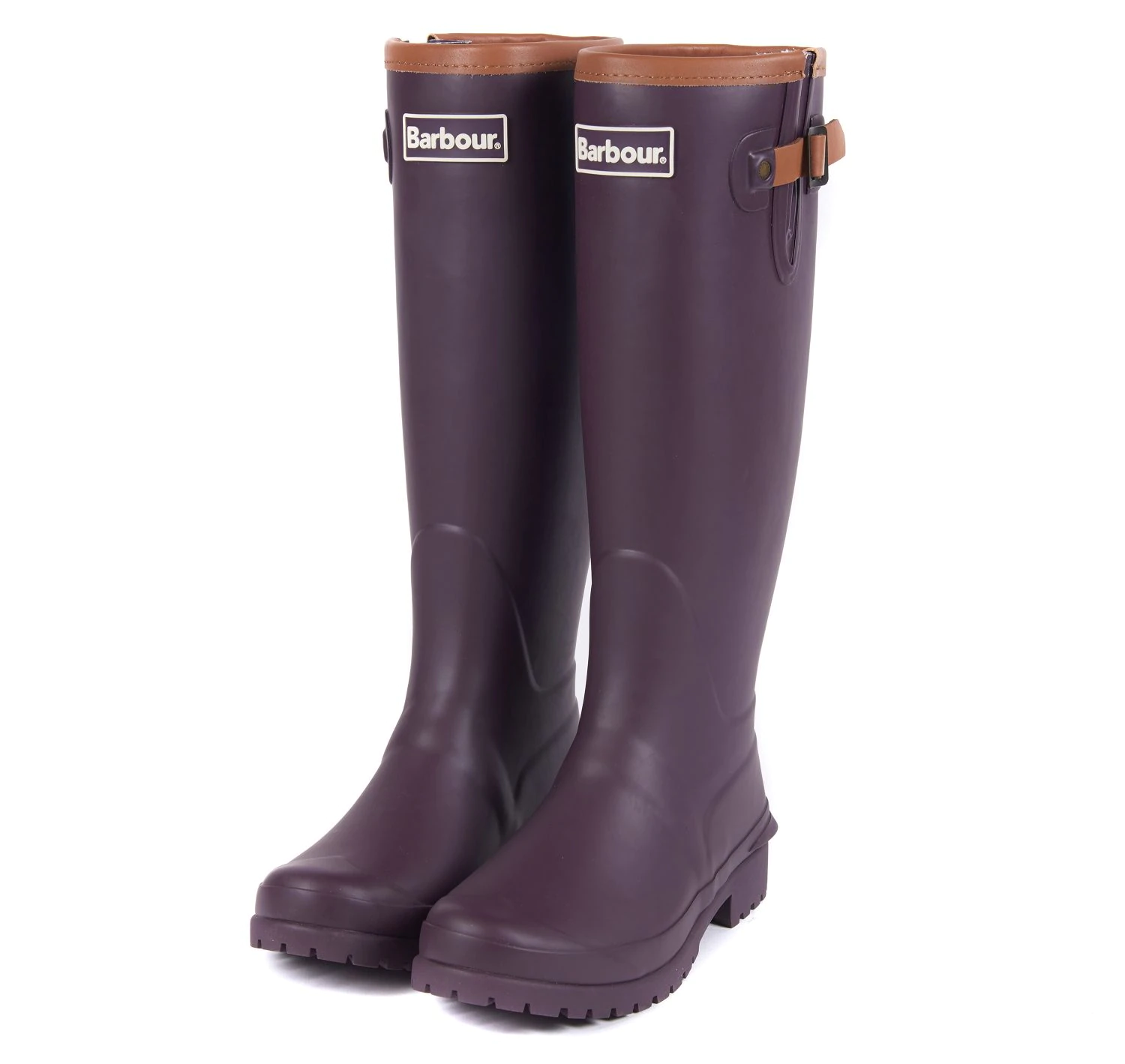 Barbour Blyth Plum Boots - Ladds