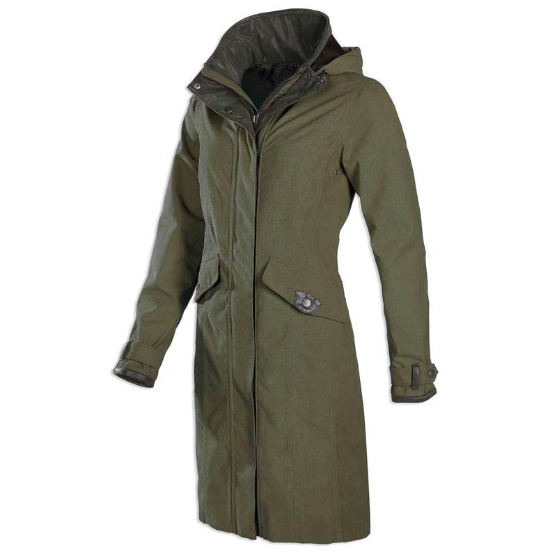 Baleno Cappotto Chelsea Donna - Taglia Raspberry - Impermeabile E Antivento Con Cappuccio